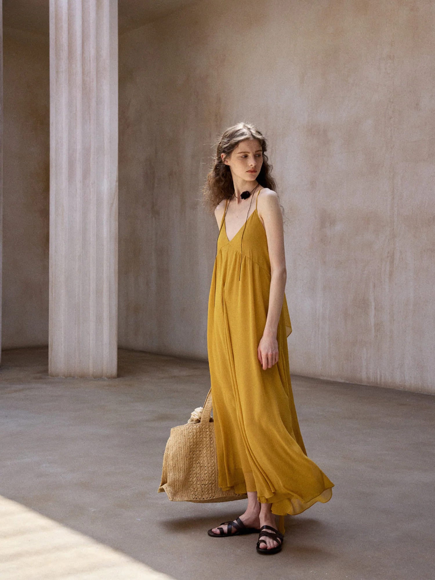 VERA LIGHT CAMI DRESS