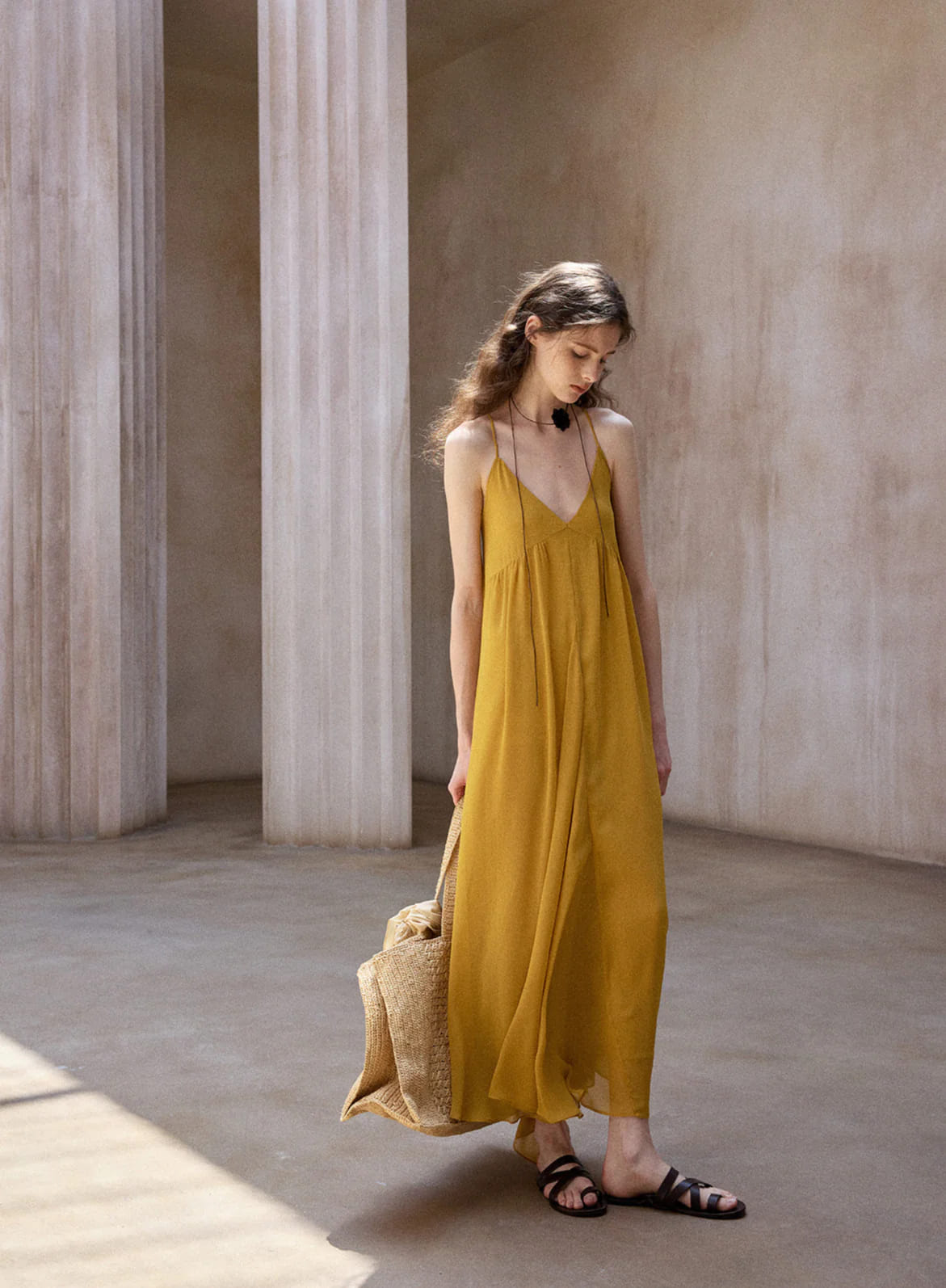 VERA LIGHT CAMI DRESS