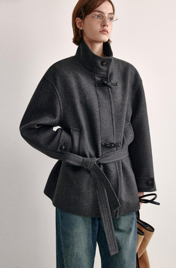 Nomad Toggle-Belt Short Coat