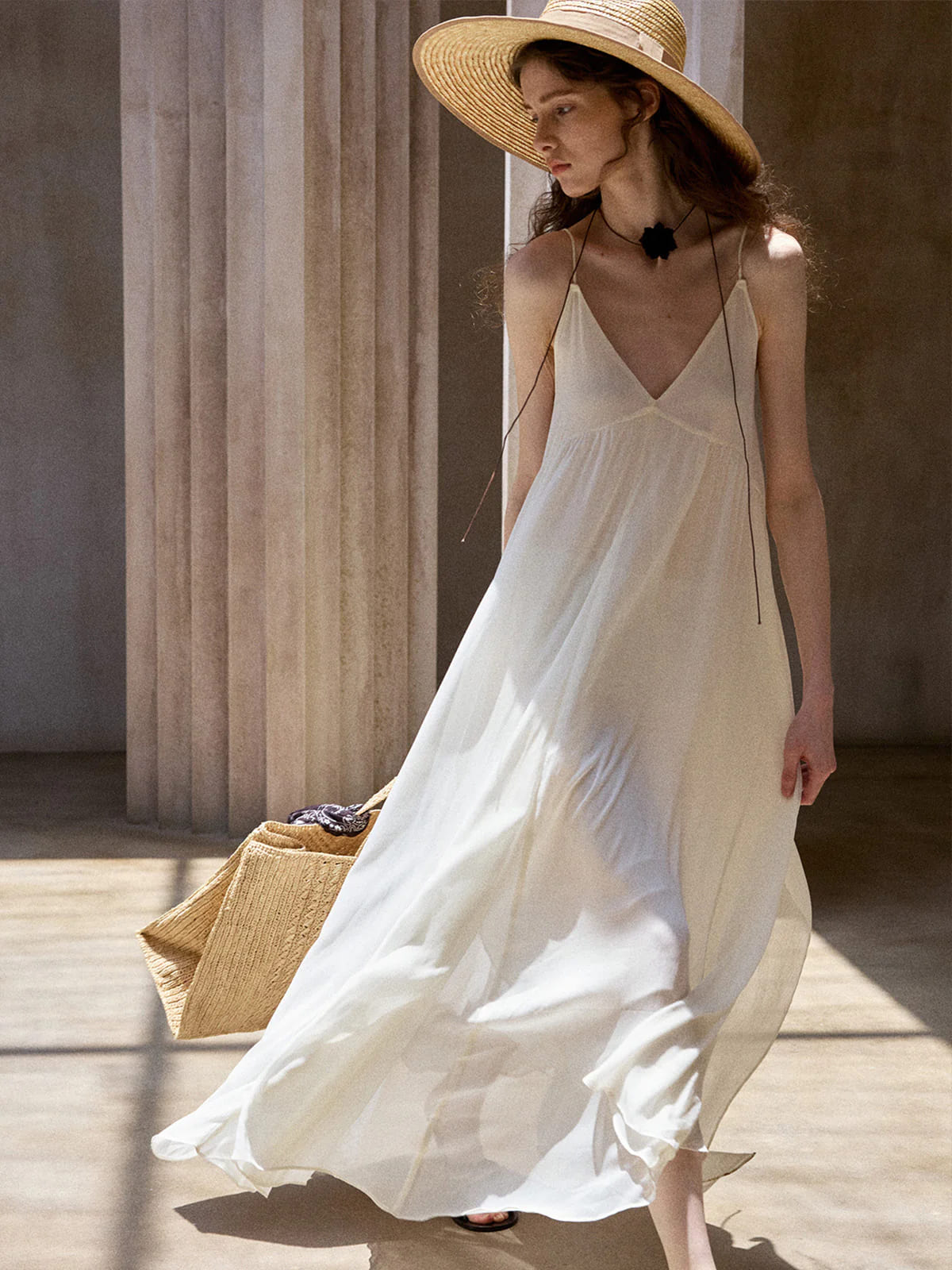 VERA LIGHT CAMI DRESS