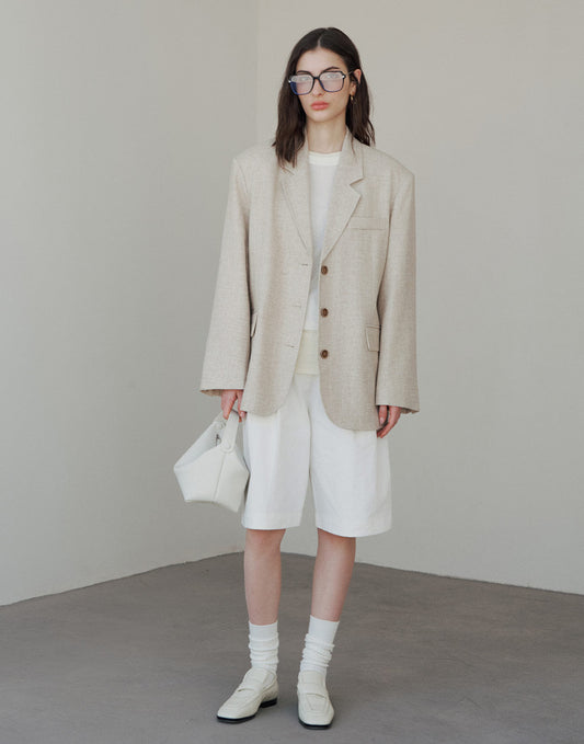 Effortless Linen Blazer