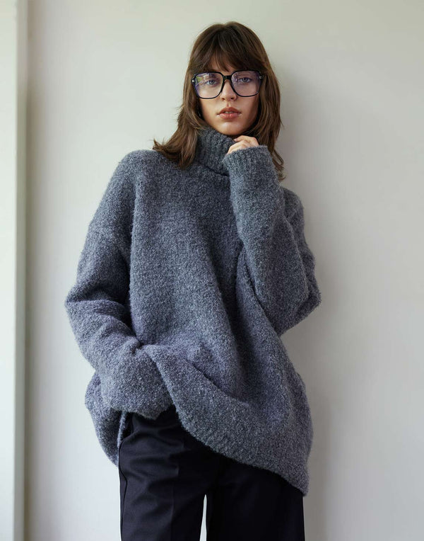 Cozy High Neck Sweater