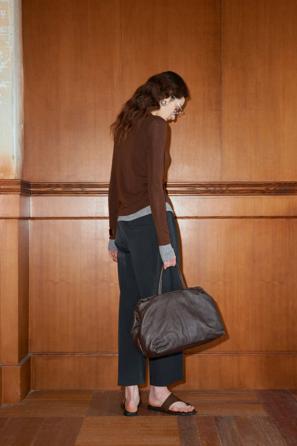 Asymmetry Layered Long Sleeve Tee