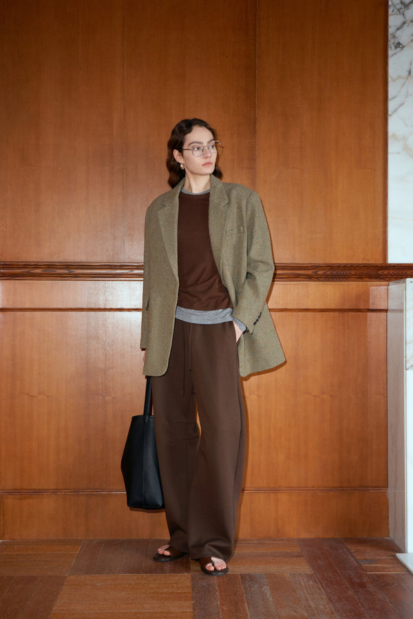 Relaxed Drawstring Trousers