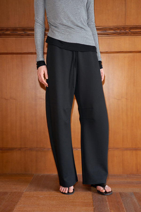 Relaxed Drawstring Trousers
