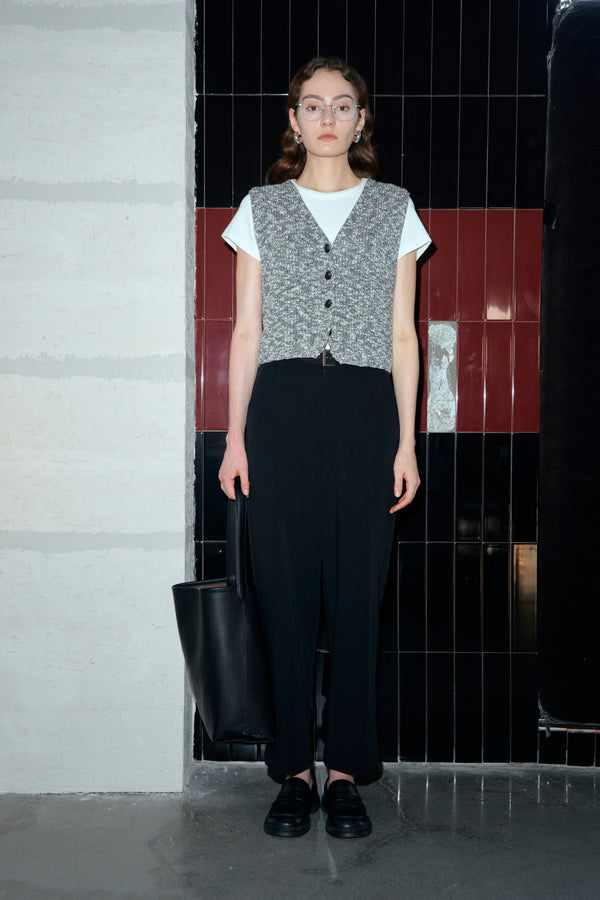 Tailored Wide-Leg Trousers