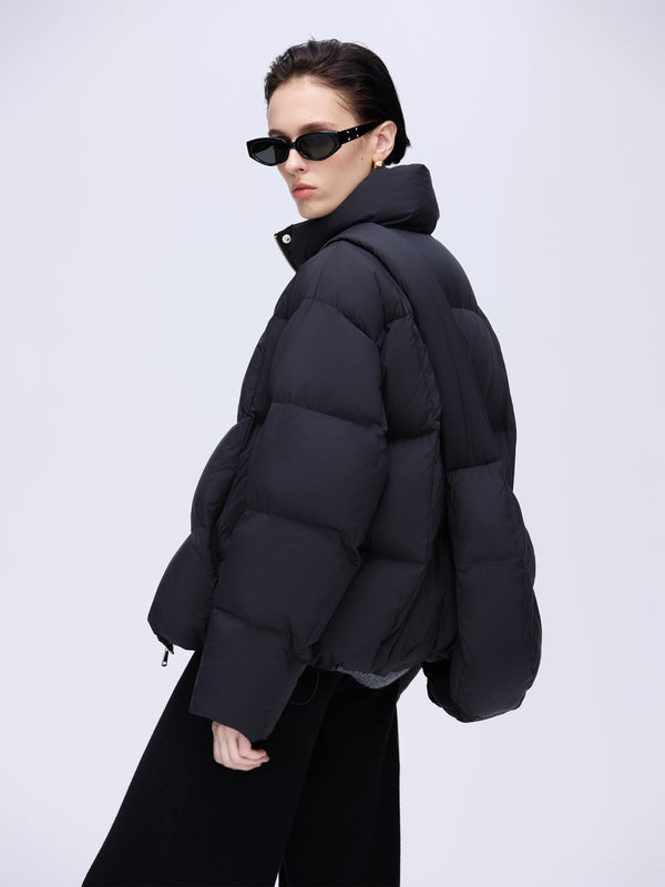 High-Neck Down Jacket