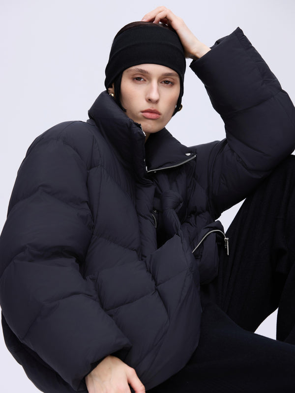 High-Neck Down Jacket