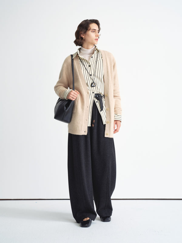 Relaxed Drawstring Trousers