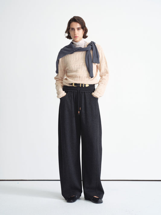 Relaxed Drawstring Trousers
