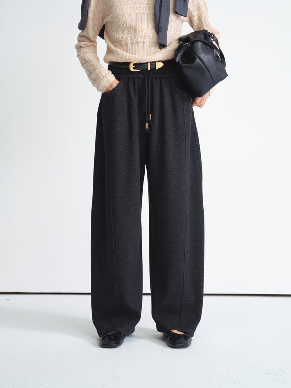 Relaxed Drawstring Trousers