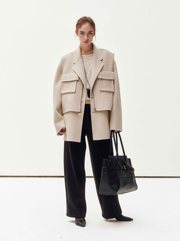 Rustic Wool Elegance Vest