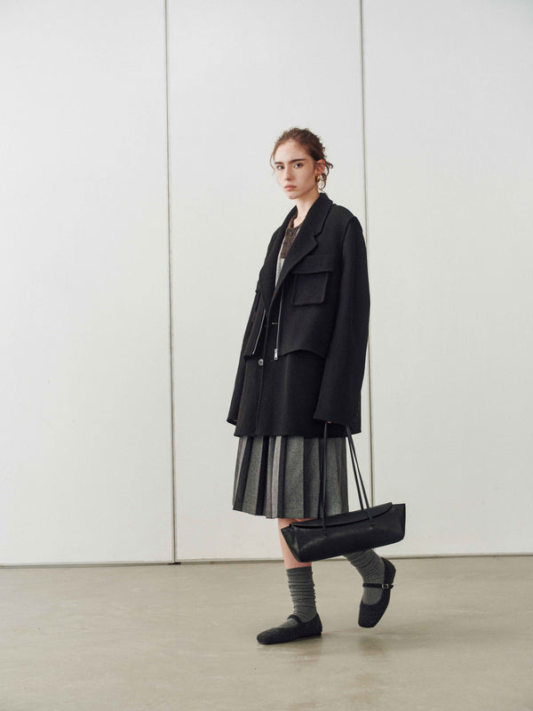 Rustic Wool Elegance Vest