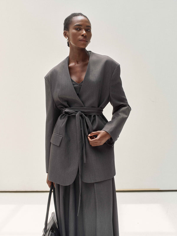 Obscura Wrap Blazer Set