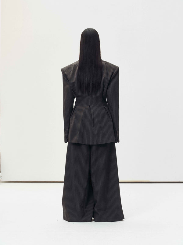 Echelon Pinstripe Blazer