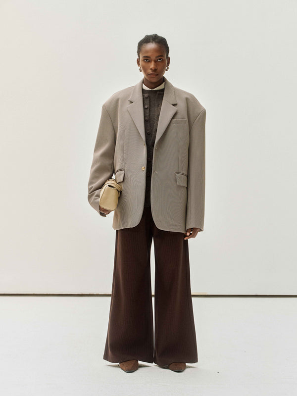 Veil Check Blazer