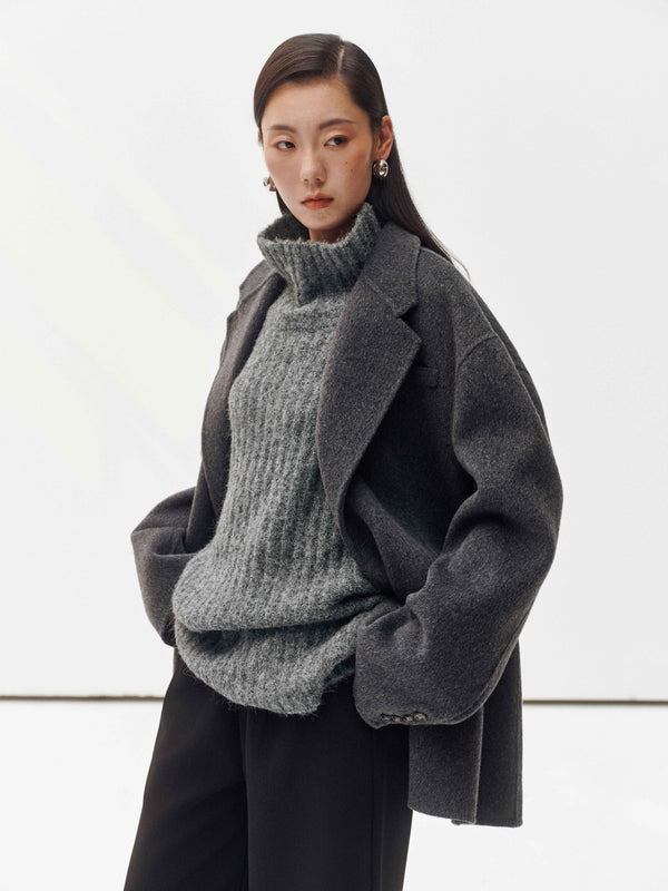 Rustic Wool Blazer