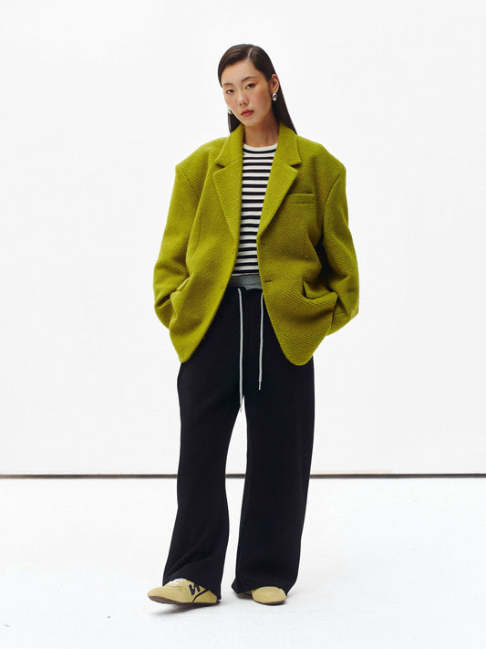 Varo Wool Textured Blazer