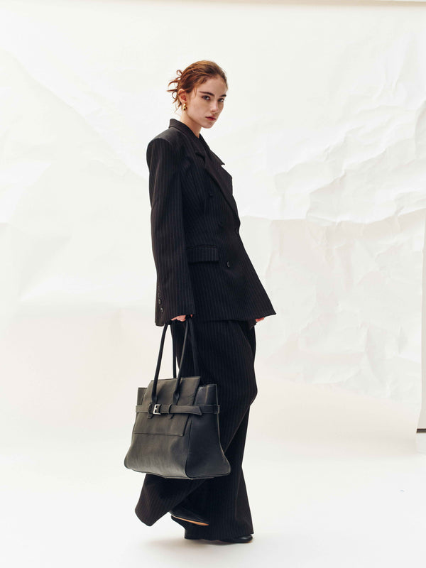 Echelon Pinstripe Blazer