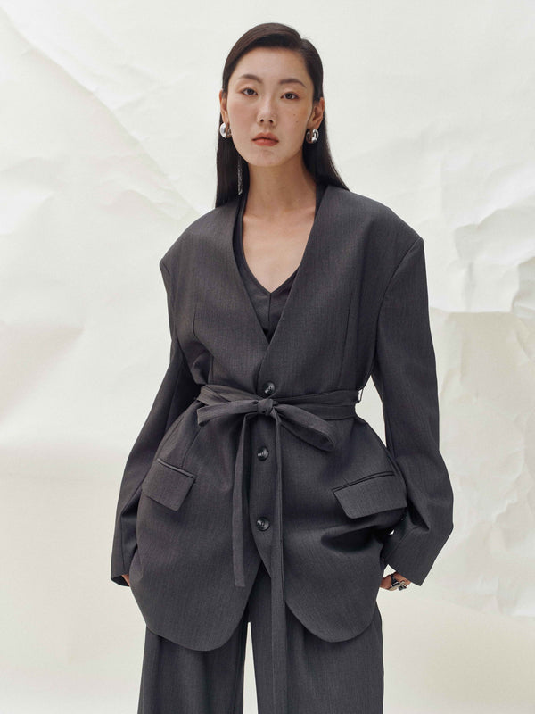 Obscura Wrap Blazer Set