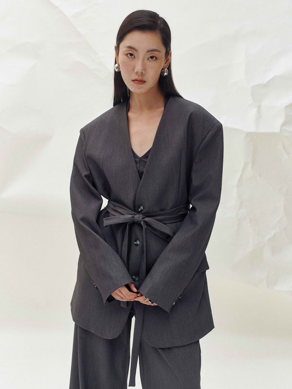 Obscura Wrap Blazer Set