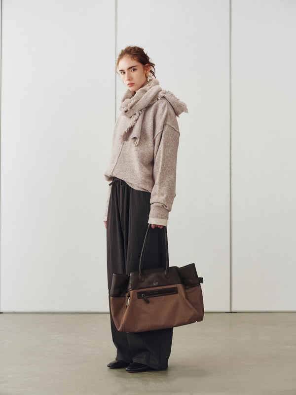 Fringe Wrap Cardigan & Scarf