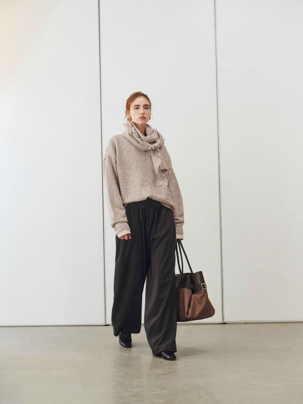 Fringe Wrap Cardigan & Scarf