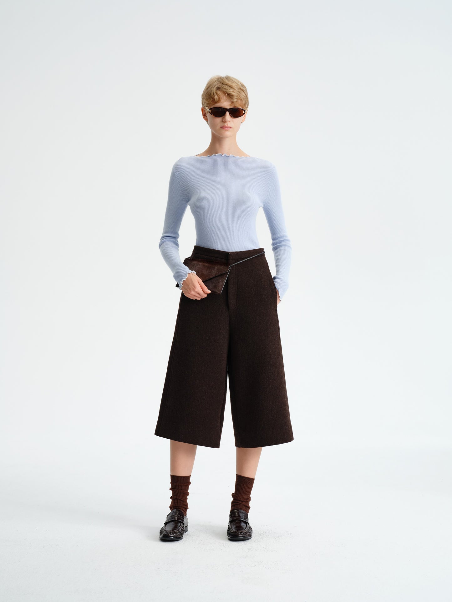Soft Wool Knit Top