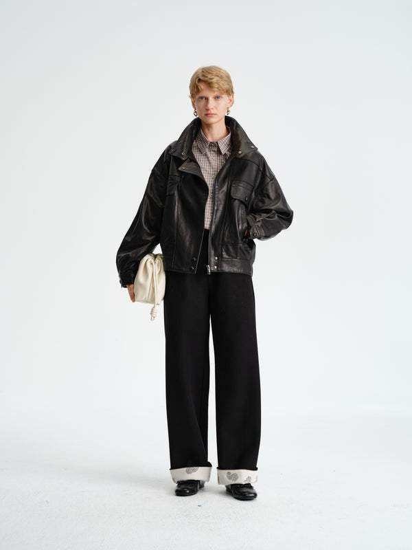 Fayro Bold Lambskin Jacket