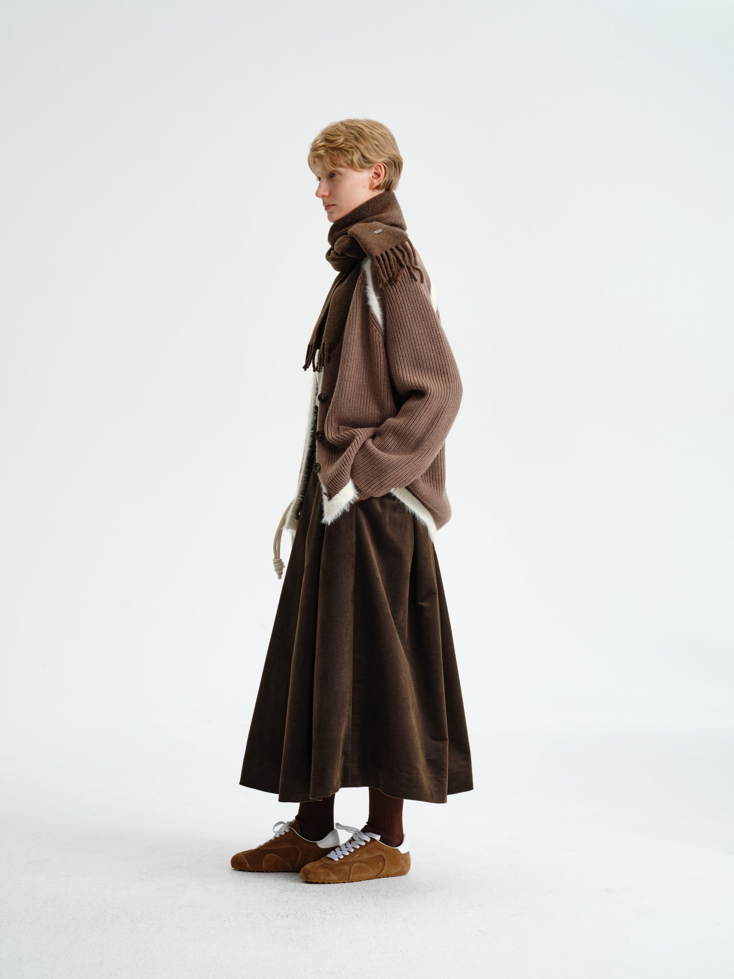 Aure Pleated Skirt