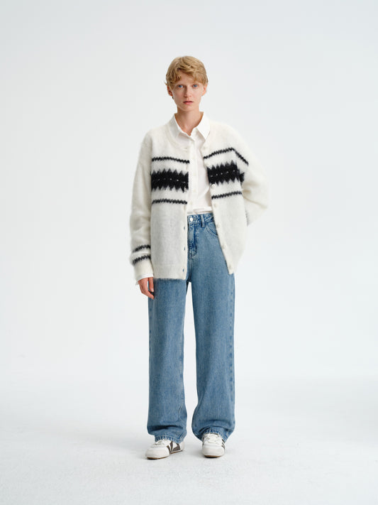 Vintage Straight-Leg Jeans