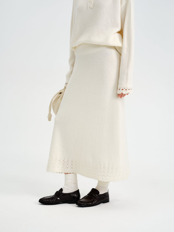 Aura Wool Skirt