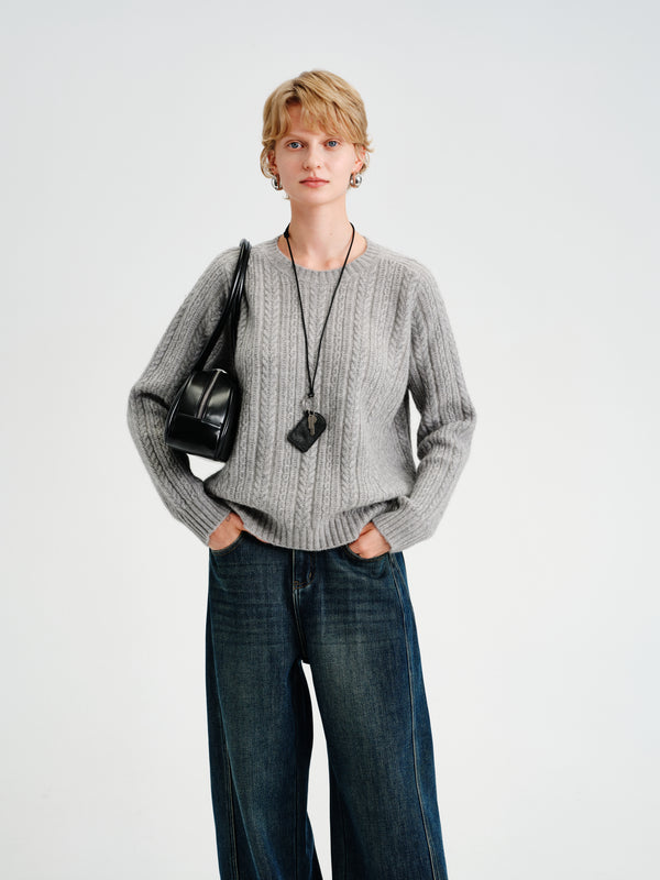 The Sculpted Cable Knit