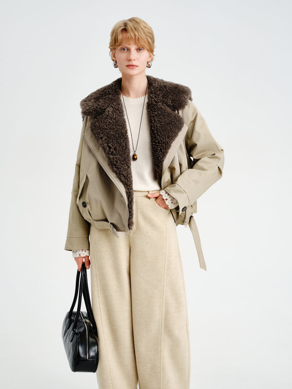 Modular Shearling Down Parka