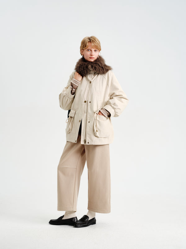 Nomad Fox-Trim Down Parka