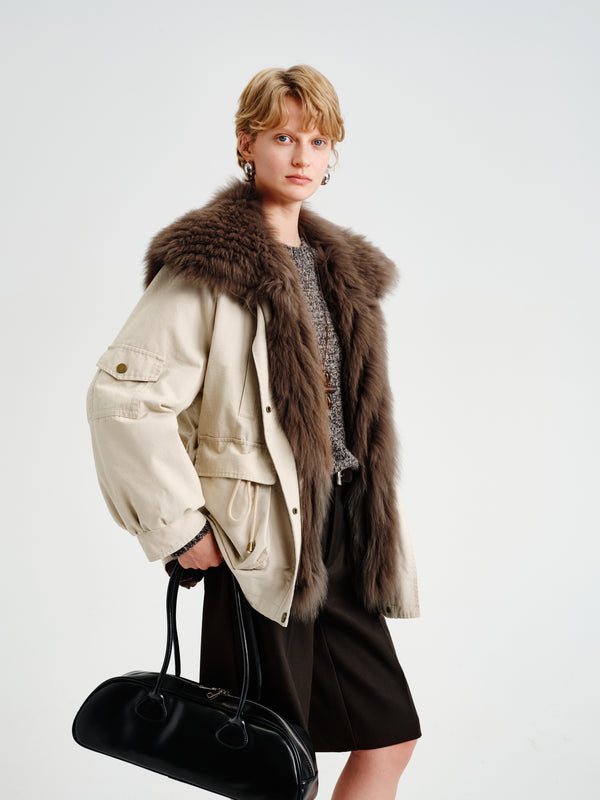 Nomad Fox-Trim Down Parka