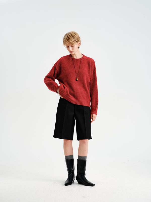 Quiet Raccoon Cashmere Crew