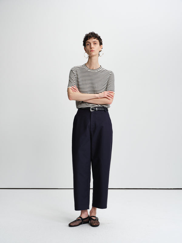 Glacier Stripe Merino Tee