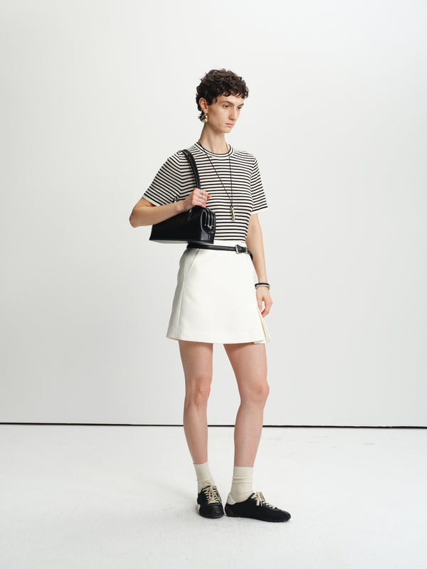 Glacier Stripe Merino Tee