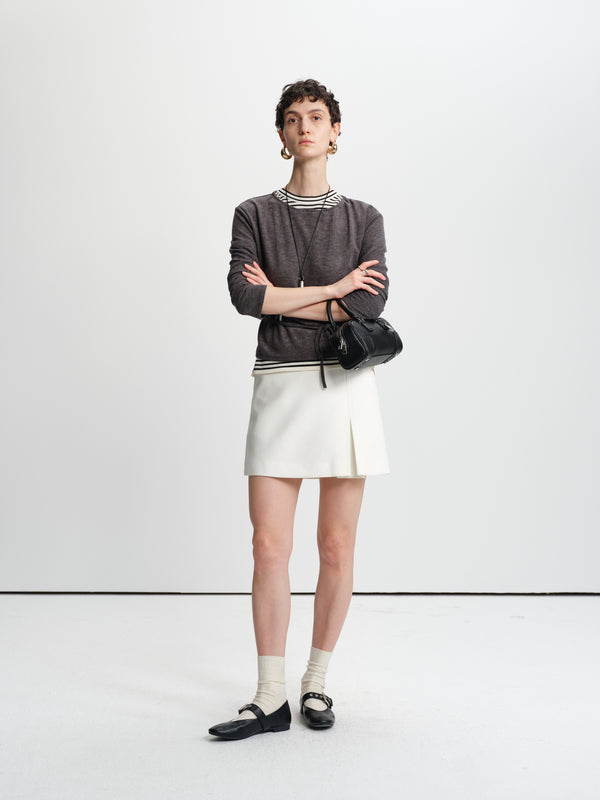 Etch Textured Tie-Waist Top