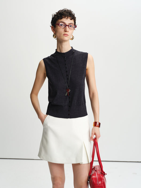 Serene Button Vest