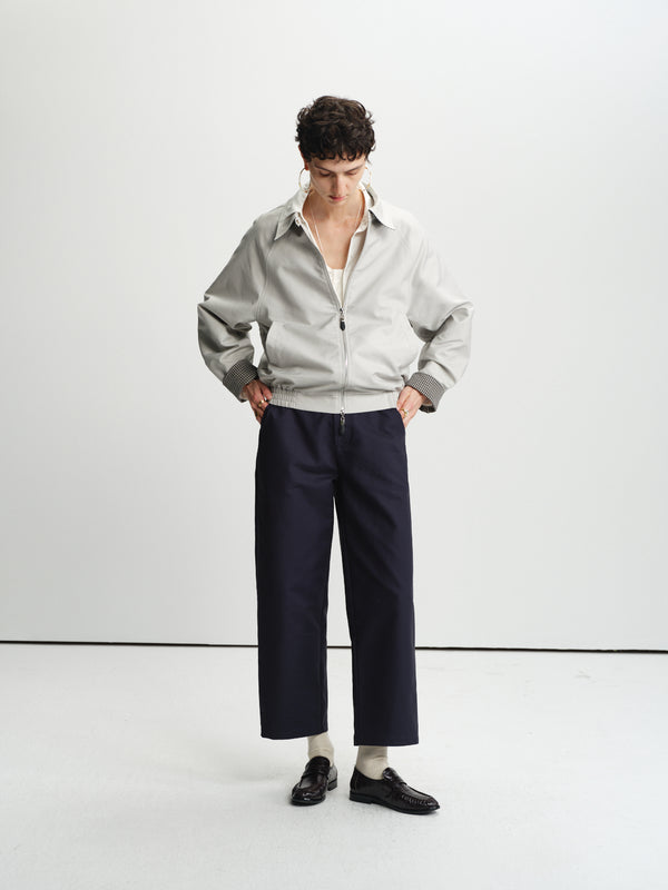 Archive Check Cotton Flight Jacket