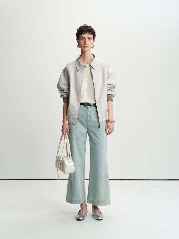 Archive Check Cotton Flight Jacket