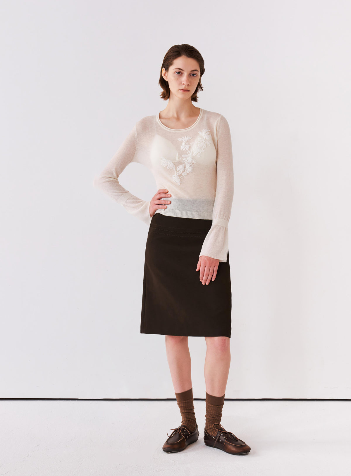 Lilt Embroidered Knit