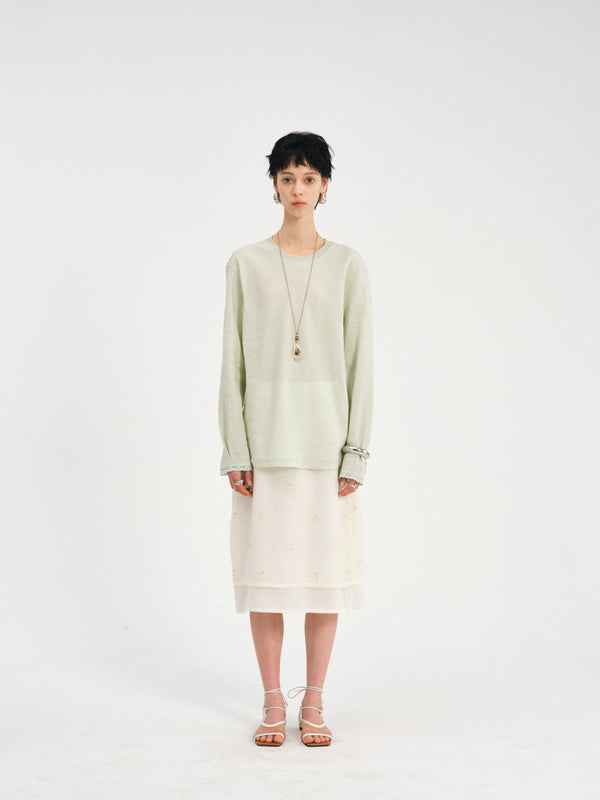 Drift Linen Drape Top