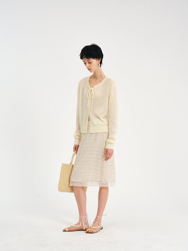 Lumen Tie Cardigan