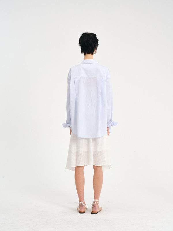 Azure Stripe Shirt