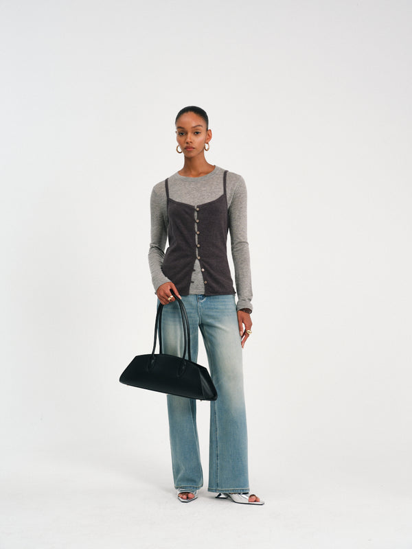 Shell Button Wool Tank