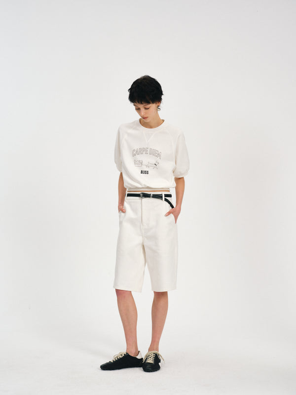 Doodle Cotton Knit Tee