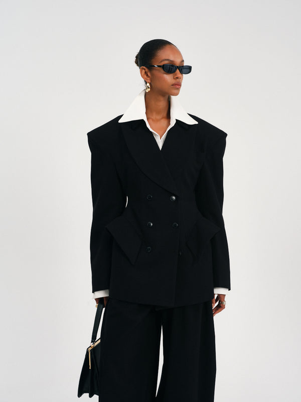 Sculpted Peak Blazer